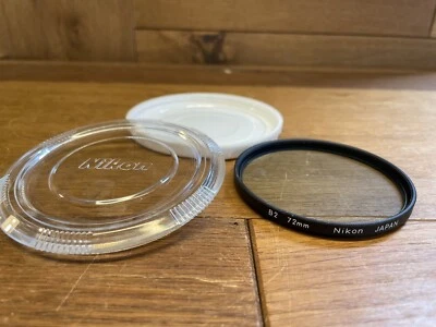 *Mint in CP-5 Case* Nikon Genuine B2 72mm Blue Effect Filter From Japan #R4-3 - Image 1 of 4