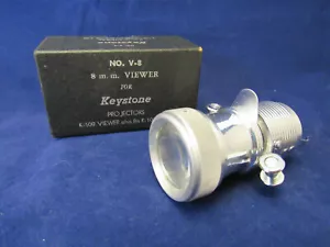 VINTAGE KEYSTONE PROJECTORS NO. V-8 8MM VIEWER FOR K-109 K-108 K-68 b16 - Picture 1 of 4