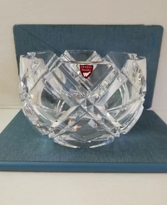 Orrefors Deep Diamond Cut Glass Crystal Bowl. Olle Alberius. 4335. Signed C1975 - Picture 1 of 13