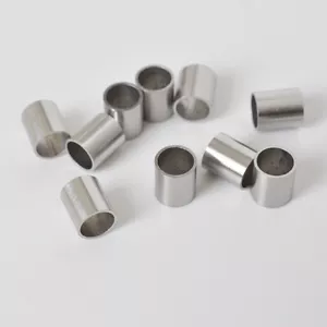 10 uds. / Cuentas de tubo de acero inoxidable Slider ID: Ø 4, 5 y 6 mm - Imagen 1 de 1