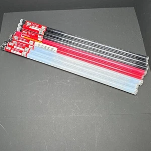 New 5oz Tube AMACO Glass Stringers 90 COE - Opal White, Opal Red & Black - Picture 1 of 9