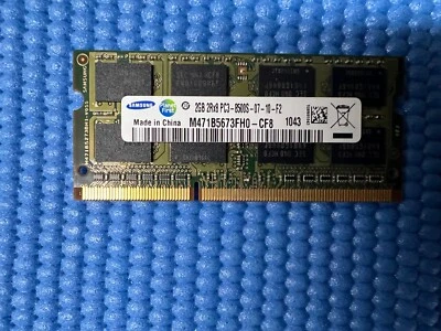 Samsung PC3-8500 4GB 2pcSO-DIMM 1066 MHz PC3-8500 DDR3 Memory (M471B5673FH0-CF8) - Image 1 of 4