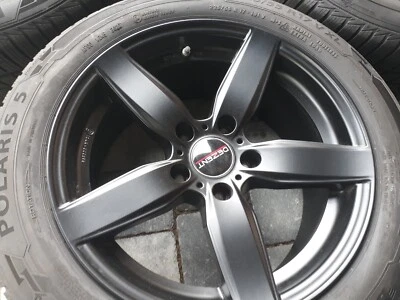 DEZENT TB Felge Alufelgen Winterreifen + Sensoren 8Jx17 EH2 ET30 LK120 TIPTOP  - Bild 1 von 4