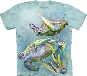 Sea Turtle Swim T-Shirt Adult Aquatic Friends Ocean Underwater