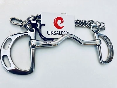 Slotted Cheek Port Mouth Kimblewick Bits (UKSALES25®) *SAME DAY DISPATCH*