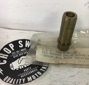 NOS Harley Shovelhead Bronze Valve Guide, .001, INT & EX, 1980 and Up Big Twin - Picture 1 of 3