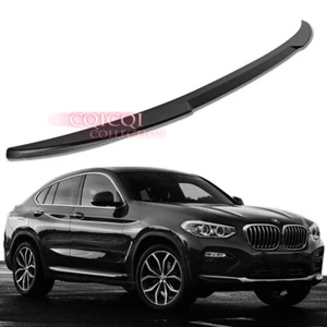 Unpainted V type trunk spoiler for BMW 2019~ G02 X4 ◎ - Picture 1 of 1