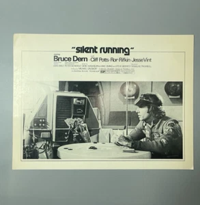 SILENT RUNNING Original 2 Sided Herald - Lobby Card - 1972 - Bild 1 von 6