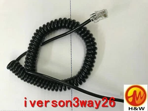 Nowy! Kabel mikrofonowy RJ45 8PIN do 8PIN do mikrofonu Icom HM-133 HM-133V HM-98 - Zdjęcie 1 z 4