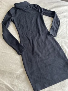 KOOKAI Dress Womens Sz 0 34-36 Turtleneck Long Knit Bodycon Skivvy - Picture 1 of 6