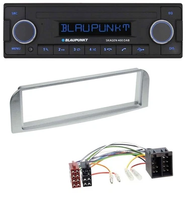 Blaupunkt DAB USB Bluetooth MP3 Autoradio für Alfa Romeo 147, GT - silbergrau - Bild 1 von 4