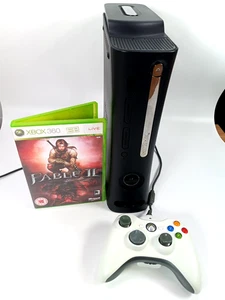 xbox 360 elite 120gb console Controller PSU and 1x Game - Picture 1 of 9