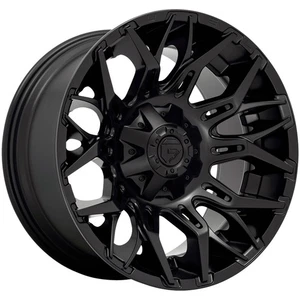 (1) 22x10 -18 Fuel 1PC D772 Twitch 8x170 Blackout Wheel - Picture 1 of 1