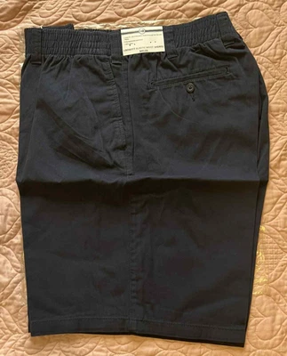 Harbor Bay Loose Fit Elastic Waist Shorts 1XL Navy Brand New With Tags In Bag!!! - Image 1 of 2