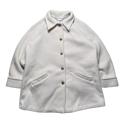 Винтажный Blair флисовая куртка винтажный пуговицах Тренч женщин M  - Изображение 1 из 4