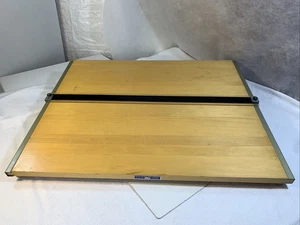 Mayline Sheboygan Wisconsin USA Vtg Table Top Drafting Table Large Portable Wood - Picture 1 of 24