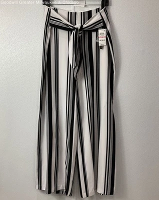 NWT I.N.C. Women's Size 10 Black and White Pants - Image 1 of 4
