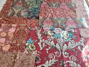 LIBERTY SANDERSON MORRIS Retazos Cortina Tela Piezas Acolchado Arte Artesanía L27 - Imagen 1 de 22