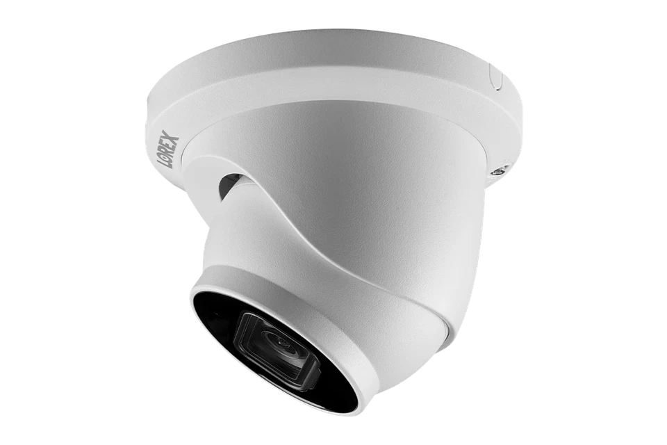 Lorex A14 IP Wired Dome Security Camera & Listen-In Audio & Smart Motion E842CD