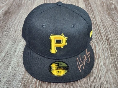 Paul Skenes Signed Pittsburgh Pirates Hat Size 7 3/4 - Beckett  - Image 1 of 4