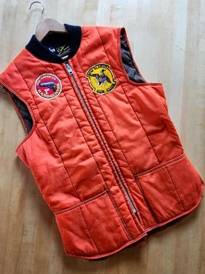Vintage Hunting Vest with Patches: Mens L, 60s 70s  - Image 1 of 4