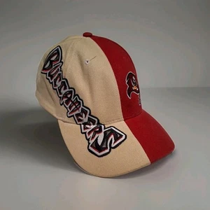 Vintage 90s Tampa Bay Buccaneers NFL Embroidered 2 Tone Hat HTF Game Day - Picture 1 of 6