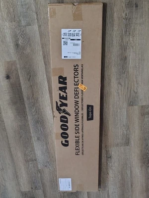 Deflectores de ventana Subaru Impreza 2017-2023 protectores de lluvia - Goodyear - nuevo sin abrir Foto 1 de 4