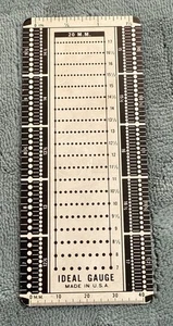 Calibre ideal - Medidor de perforación de sello de metal - Imagen 1 de 2