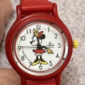 VINTAGE DAMEN ARMBANDUHR "MINNIE MOUSE" / LORUS / SELTEN - Bild 1 von 21