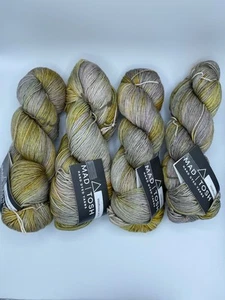 4 skeins Madelinetosh Pashmina sportweight yarn Wool/Silk /Cashmere-Wildflowers - Picture 1 of 2