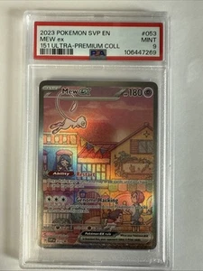 Mew ex 053 Sv: Scarlet & Violet Promo Cards Holo PSA 9 - Picture 1 of 2