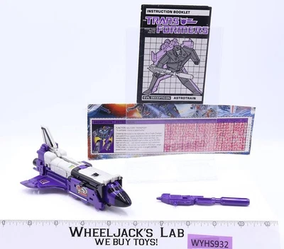 Astrotrain 100% Complete Vintage 1985 G1 Transformers Hasbro Action Figure - Image 1 of 4