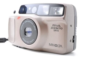 MINOLTA RIVA ZOOM 70 DATE Point & Shoot 35mm Film Camera Japan [Near MINT] - Picture 1 of 18