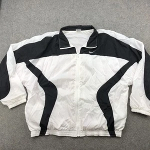 Vintage Nike Jacket Mens XL Windbreaker Swoosh Track Full Zip 90s Taiwan - Picture 1 of 9