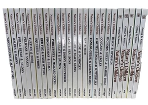 Getting to Know Nature's Children Books Lot of 25 Double Sided Books Grolier - Picture 1 of 8