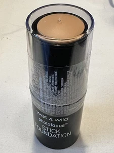 Nuevo palo de enfoque fotográfico Wet'n'Wild sellado encontrado, #857B Buff beige, 0,4 oz, lt/med/nuevo - Imagen 1 de 6