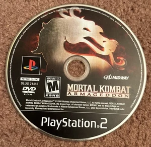 Mortal Kombat: Armageddon (Sony PlayStation 2, 2006) getestet nur Disc funktioniert - Bild 1 von 1