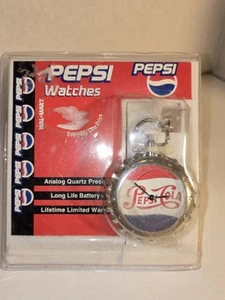 New Old Stock Pepsi Cola Taschenuhr Beschreibung lesen - Bild 1 von 4