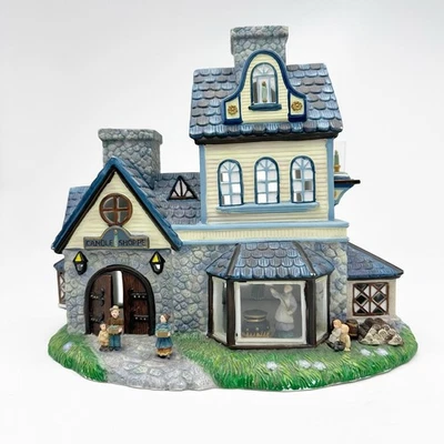 Partylite Olde World Village Candle Shop Village Foto 1 de 4