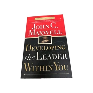 Soft Cover Developing the Leader Within You by John C. Maxwell Copyrighted 1993 - Picture 1 of 5