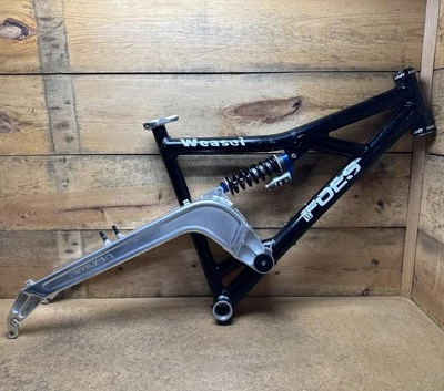 Vintage 1996 Foes Weasel Mountain Bike Frame, Push, Chris King Headset - Image 1 of 4