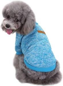 Dog Clothes Dogs Sweater Soft Puppies Clothing Winter Puppy Sweaters Warm Outfit - Picture 1 of 12