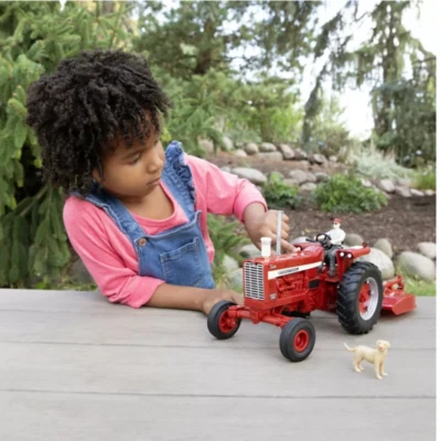 Big Farm Farmall 1:16 Scale 1256 Tractor with Mower - Image 1 of 4