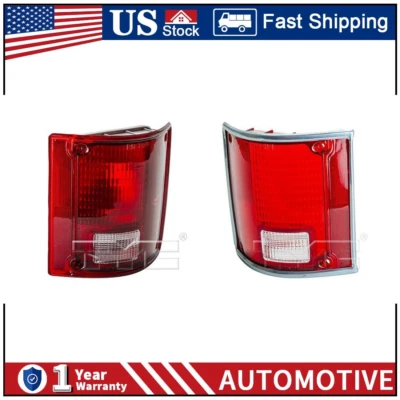 Tail Light Assembly Left Right Set Of 2 For Chevrolet K20 Suburban 1978-1986 PA - Image 1 of 4