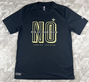 New Orleans Saints Equipo NFL Ropa Rendimiento Hombre’s Grande New Era Camiseta Talla L - Imagen 1 de 12