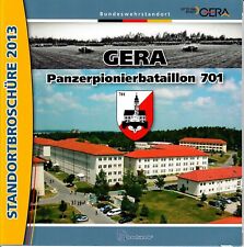 Broschüre vom Panzerpionierbataillon 701 in GERA (2013)