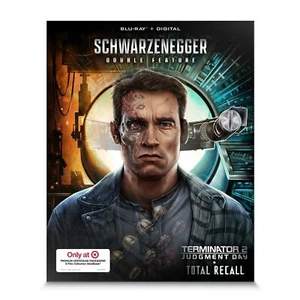 Terminator 2 & Total Recall Double Feature Steelbook (Blu-Ray) NEW Sealed - Picture 1 of 1