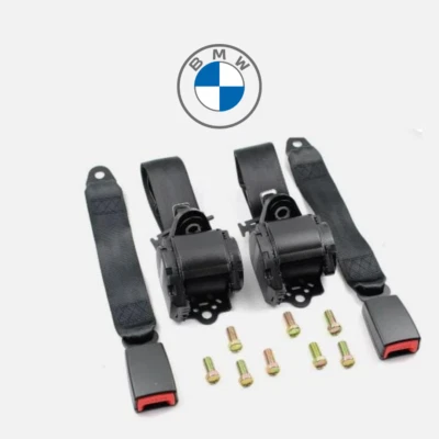 Kit de repuesto cinturón seguridad trasero retráctil negro para todos bmw Foto 1 de 4