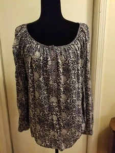 L.O.O.G. blusa donna taglia L nuova manica lunga - Foto 1 di 5