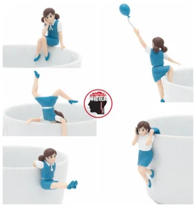 KITAN CLUB Capsule Toy Fuchico on the Cup Figure Part7 Set 5 PCS Gashapon - Picture 1 of 1